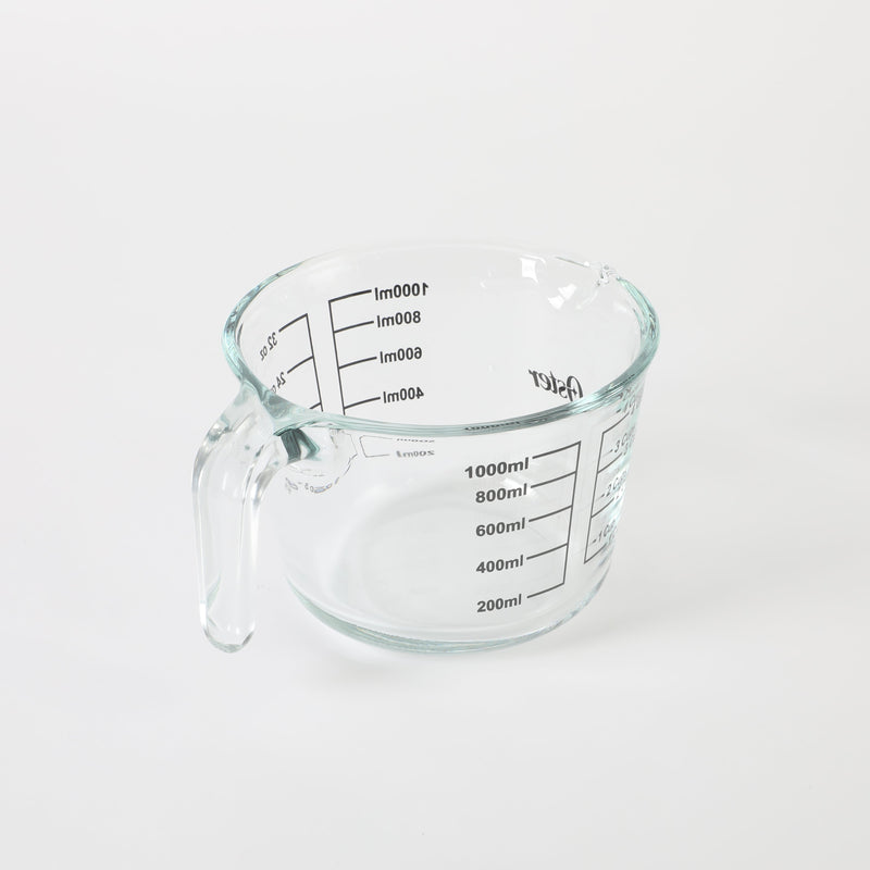 Oster Coolidge Glass 4 Cups Measuring Cup w/ PP Lid - Color Sleeve