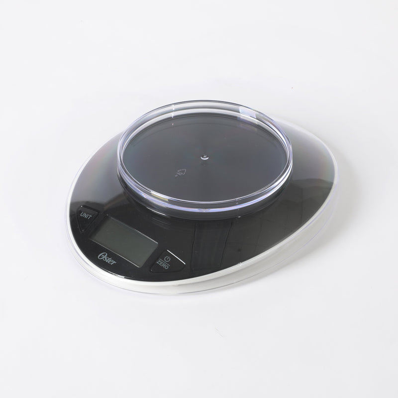 Oster Lydell Electronic Kitchen Scale w/ Transparent Bowl - Auto Zero - Gift Box