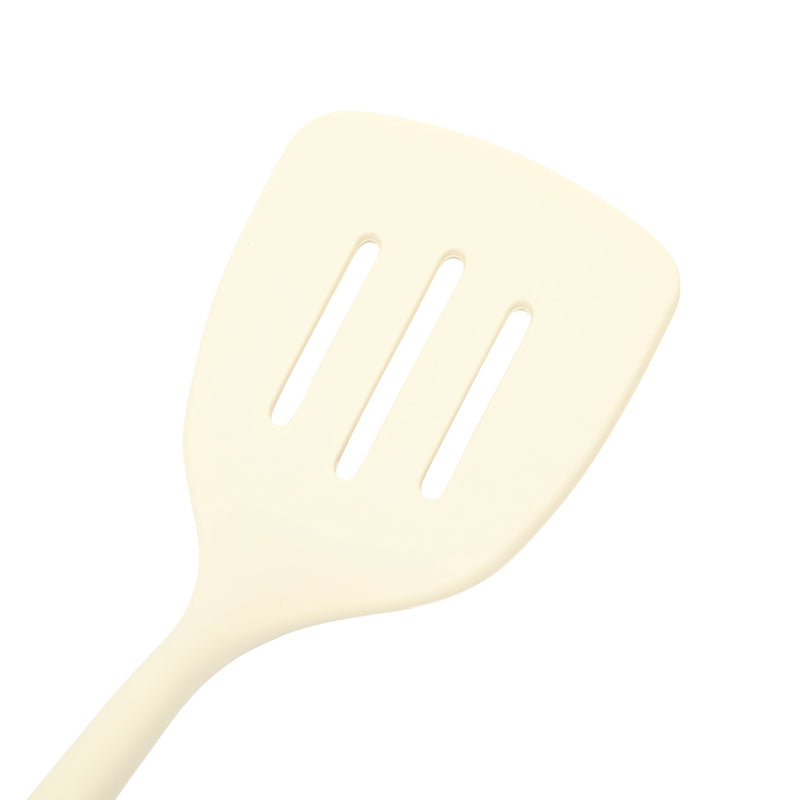 Gibson Elite Folkstone 13pc Cast Aluminum Set w/ Kitchen Tools - Linen - Nonstick Ceramic Interior - Induction Base - Wood Look Soft Touch Handle - Gift Box