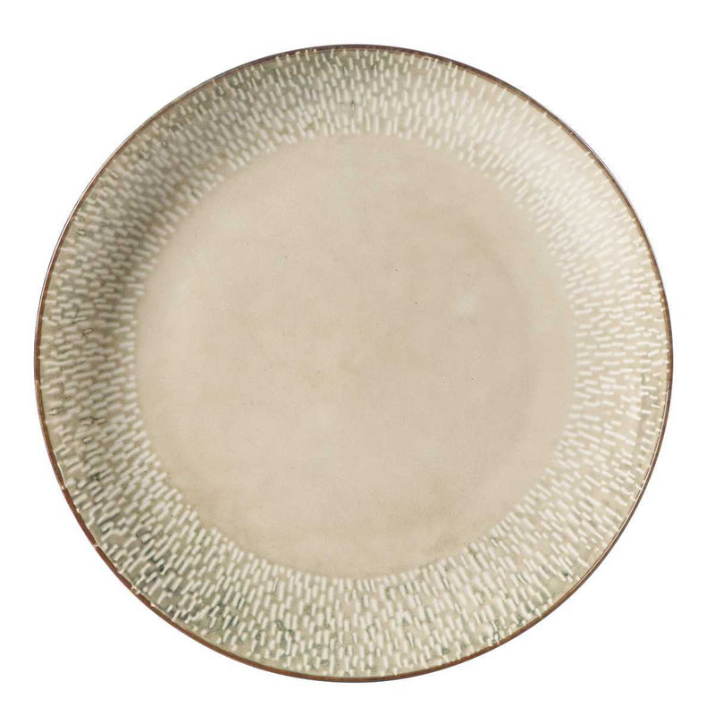 Meritage Jasper 16pc Stoneware Dinnerware Set - Brown Box