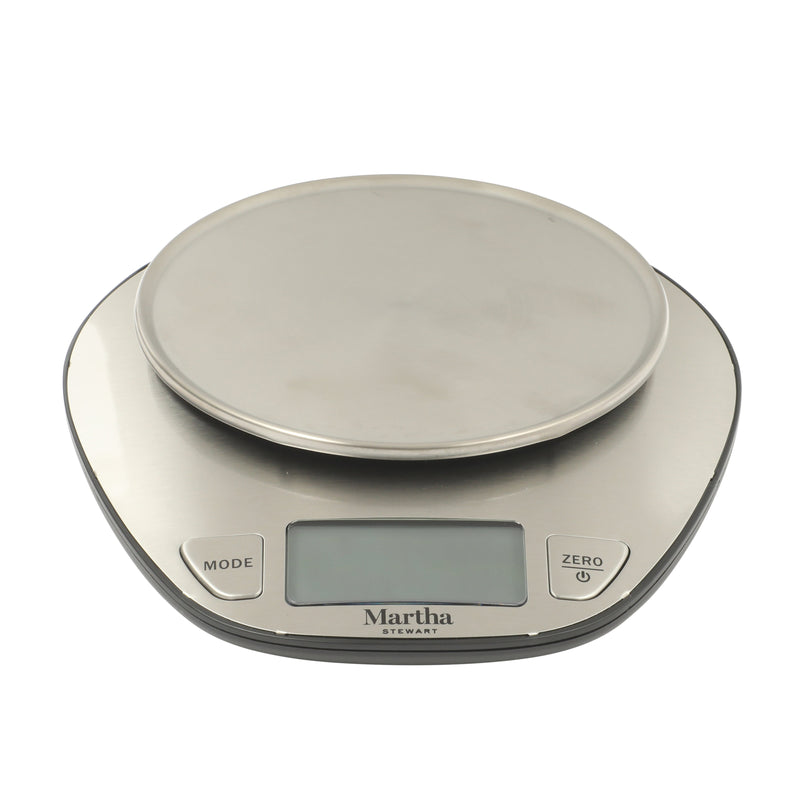 Martha Stewart Richburn Stainless Steel Kitchen Scale - Digital - Gift Box w/ Remailer