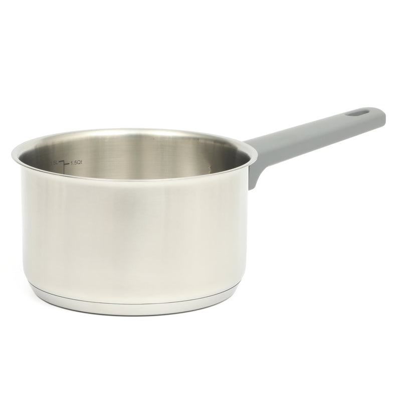 Oster Beauford 9 pc Stainless Steel Cookware Set - Soft Touch Handle - Gift Box