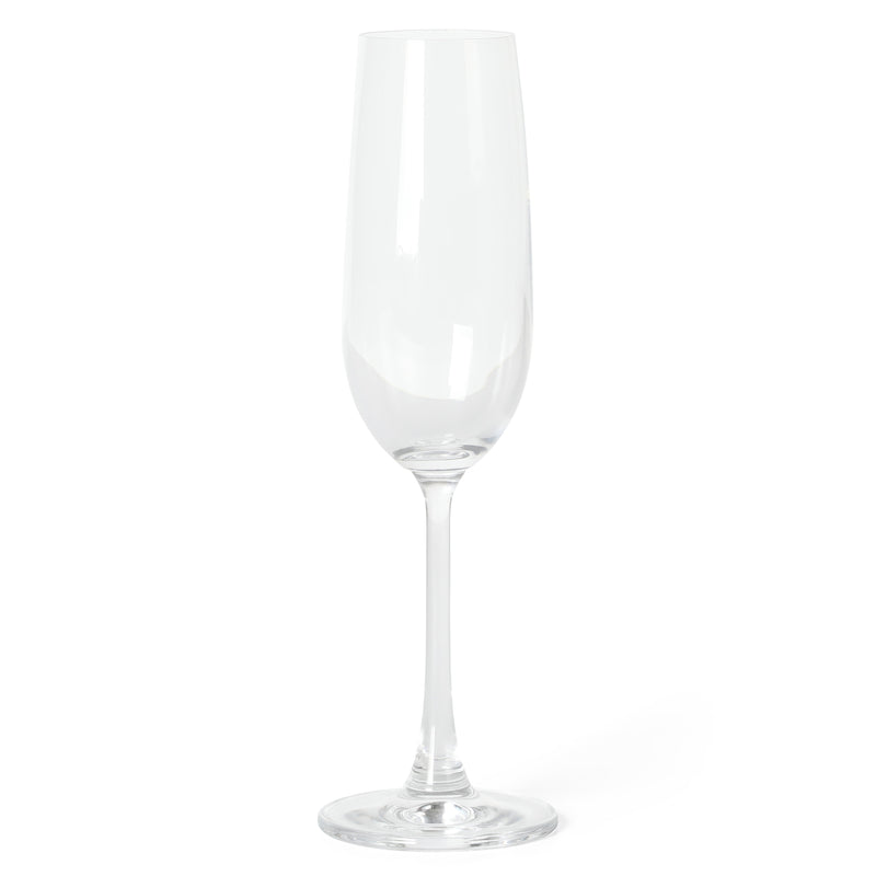 Martha Stewart Vivica 4pc 7.3oz Stemmed Flute Glass Set - Clear - Open Window Gift Box