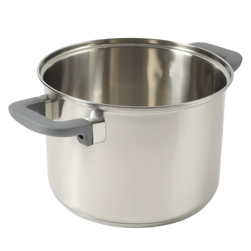 Oster Beauford 5qt Stainless Steel Stock Pot w/ Steamer & Deep Pasta Insert - Soft Touch Handle - Gift Box