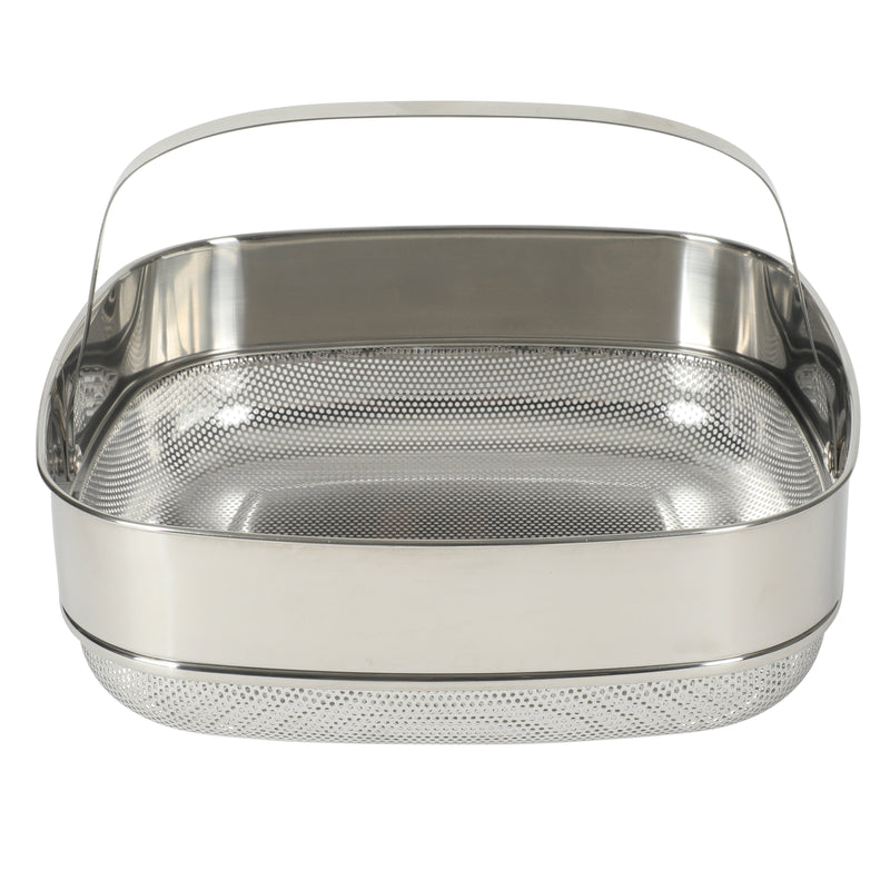 Crock-Pot Northvale 5.3qt Cast Aluminum Sauté Pan w/ Steamer & Lid - Square - Nonstick Ceramic Int - Induction - Soft Touch Handle - GBX