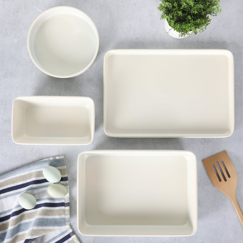 Martha Stewart Everyday Color Bake 4pc Carbon Steel Bakeware Set -Gift Box