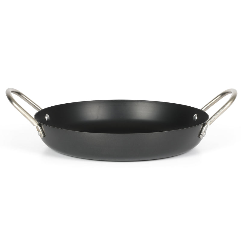 Oster Smithfire 11" Non-Stick Steel Paella Pan - Matte Black - Color Label