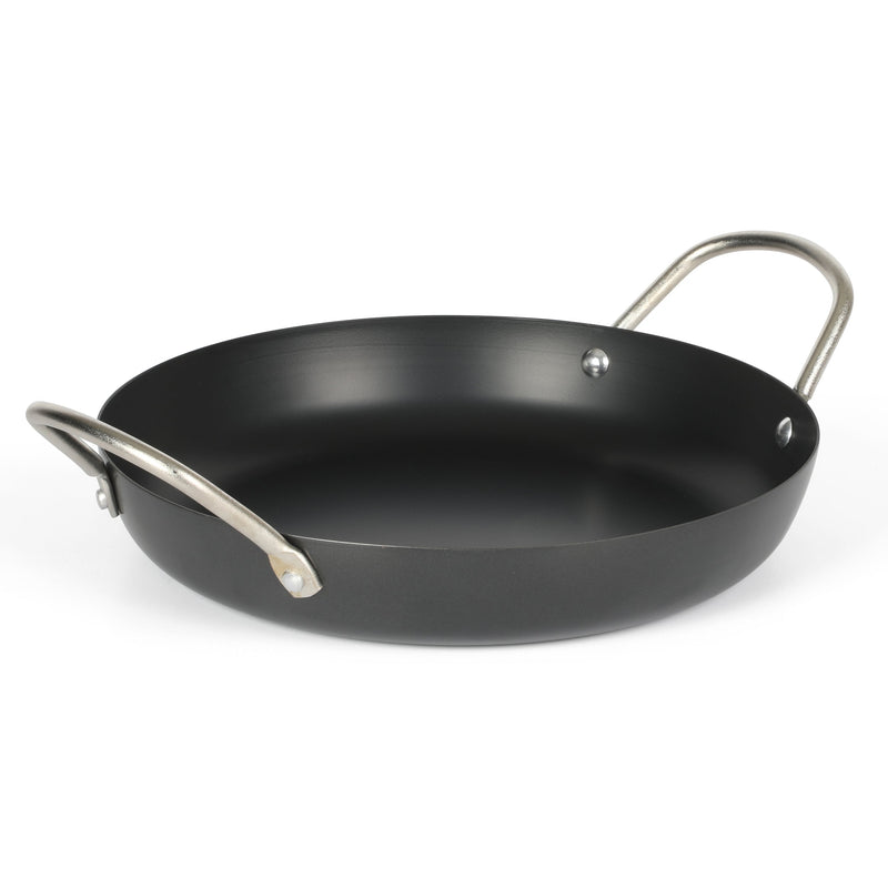 Oster Smithfire 11" Non-Stick Steel Paella Pan - Matte Black - Color Label