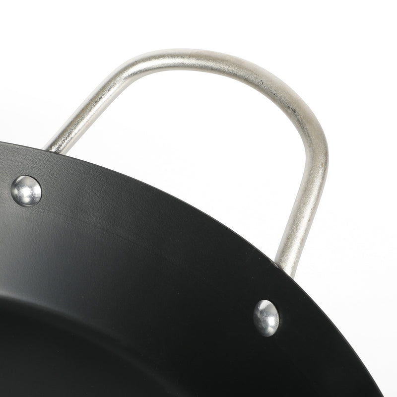 Oster Smithfire 16" Non-Stick Steel Paella Pan - Matte Black - Color Label