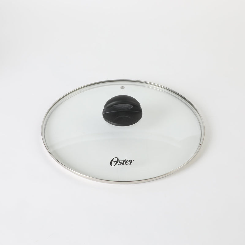 Oster Clairborne 6.9qt Aluminum Caldero w/ Glass Lid - White - Color Sleeve