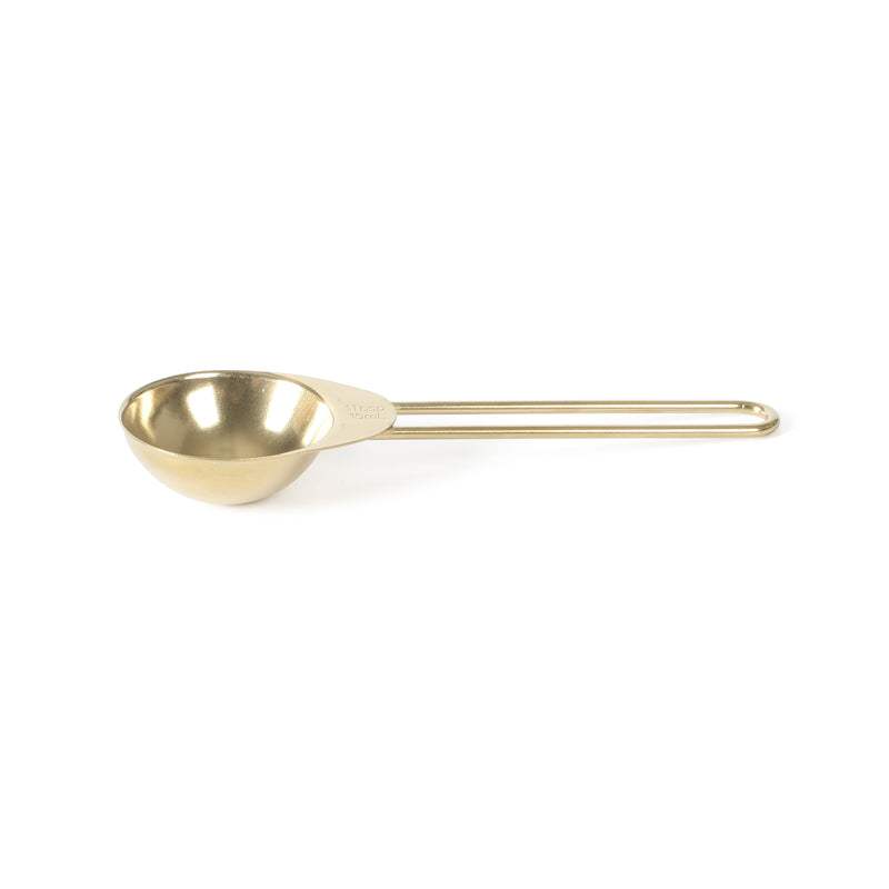 Martha Stewart Richburn Gold 4pc Stainless Steel Measuring Spoons - Tie Card