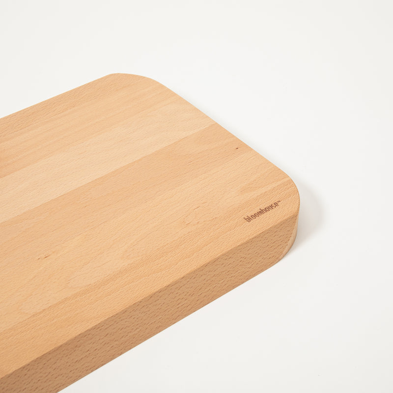 Bloomhouse Lake Como 12" Oil Coated Beech Wood Cutting Board - Color Sleeve w/ Remailer