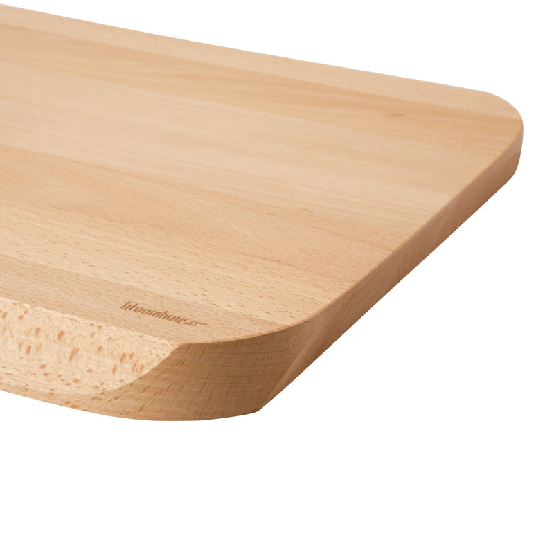 Bloomhouse Lake Como 20" Cutting Board - Oil Coated Beech Wood - Color Sleeve w/ Remailer