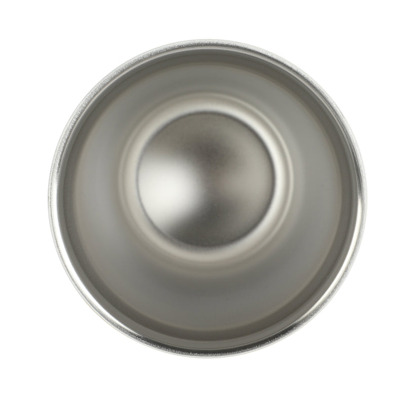 Gibson Home Marina 18 oz Stainless Steel Thermal Tumbler - Double Wall - Matte - Cream - Acrylic Lid - Color Sleeve