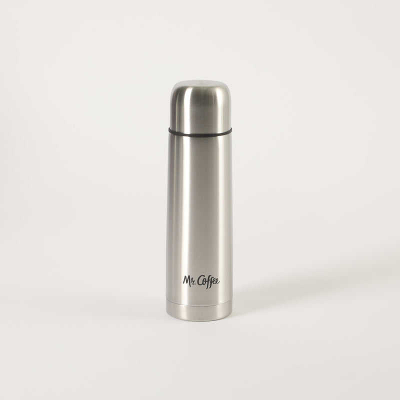 Mr. Coffee Javelin 2pc Stainless Steel 15.5oz Thermal & Stainless Steel 13.5oz Travel Mug Gift Set - Double Wall - PP - Open Window Gift Box