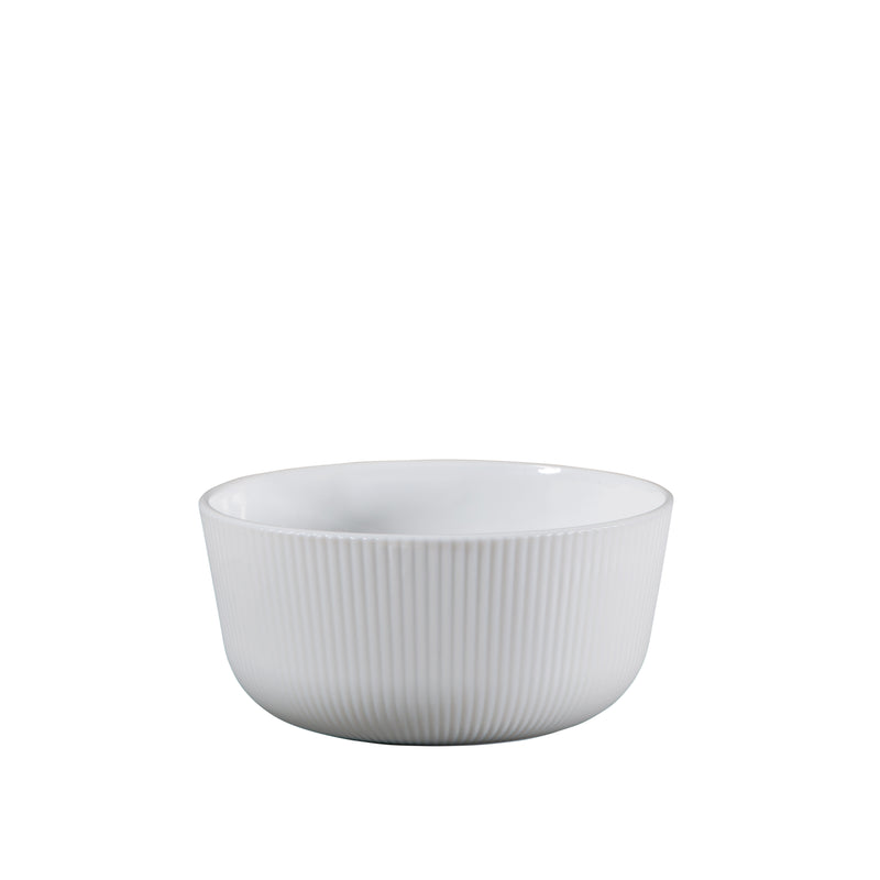 Gibson Home Swanton 12pc Opal Glass Dinnerware Set - White - Embossed - Gift Box