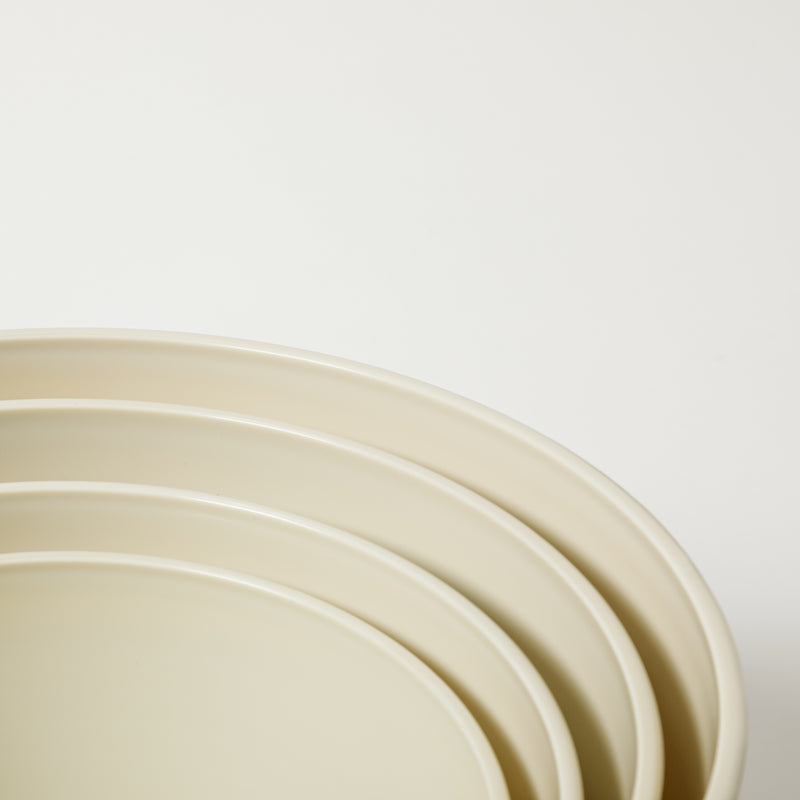 Martha Stewart Hoyt 8pc Mixing Bowl Set w/ Lid - Taupe - Round - PP & LLPE - Gift Box