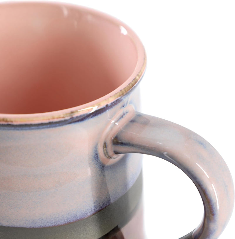 Gibson Home Copper Tonal 18oz Cup - Reactive - Stoneware - Open Stock