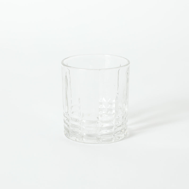 Martha Stewart Everyday Calista 4pc 11.5oz Glass DOF Set - Clear - Embossed - Open Window Gift Box