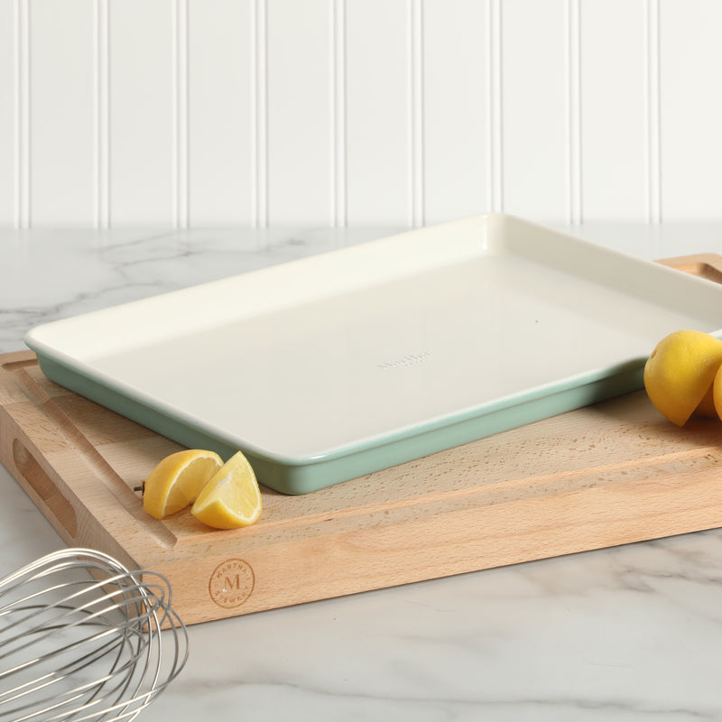 Martha Stewart Gallen Non-Stick Carbon Steel 13 X 9" Cookie Sheet - Color Label