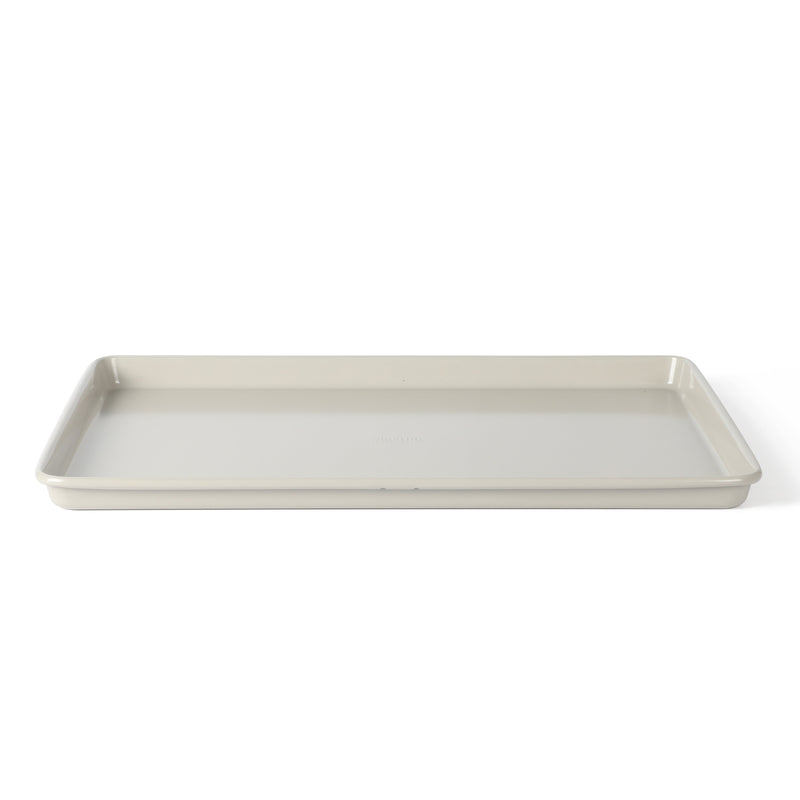 Martha Stewart Gallen 13" x 9" Carbon Steel Cookie Sheet - Cool Grey - Nonstick Interior - Color Label