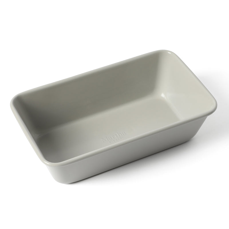 Martha Stewart Gallen 9" x 5" Carbon Steel Loaf Pan - Cool Grey - Nonstick Interior - Carbon Steel - Color Label