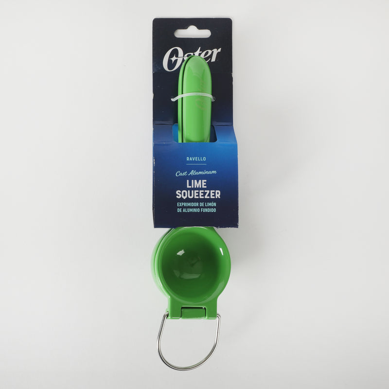 Oster Ravello Cast Aluminum Lime Squeezer - Green - Tie Card