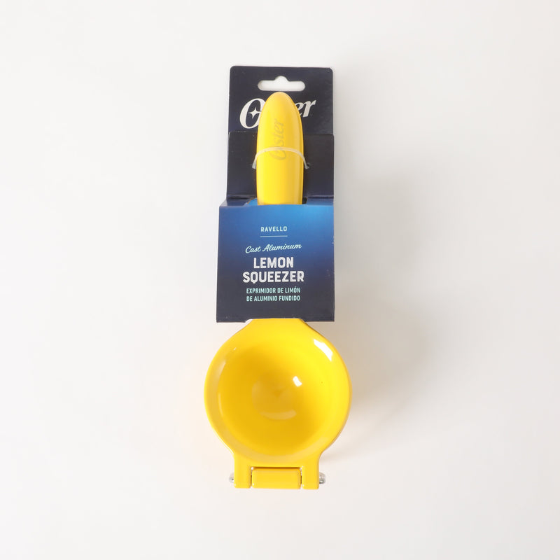 Oster Ravello Cast Aluminum Lemon Squeezer - Yellow - Tie Card