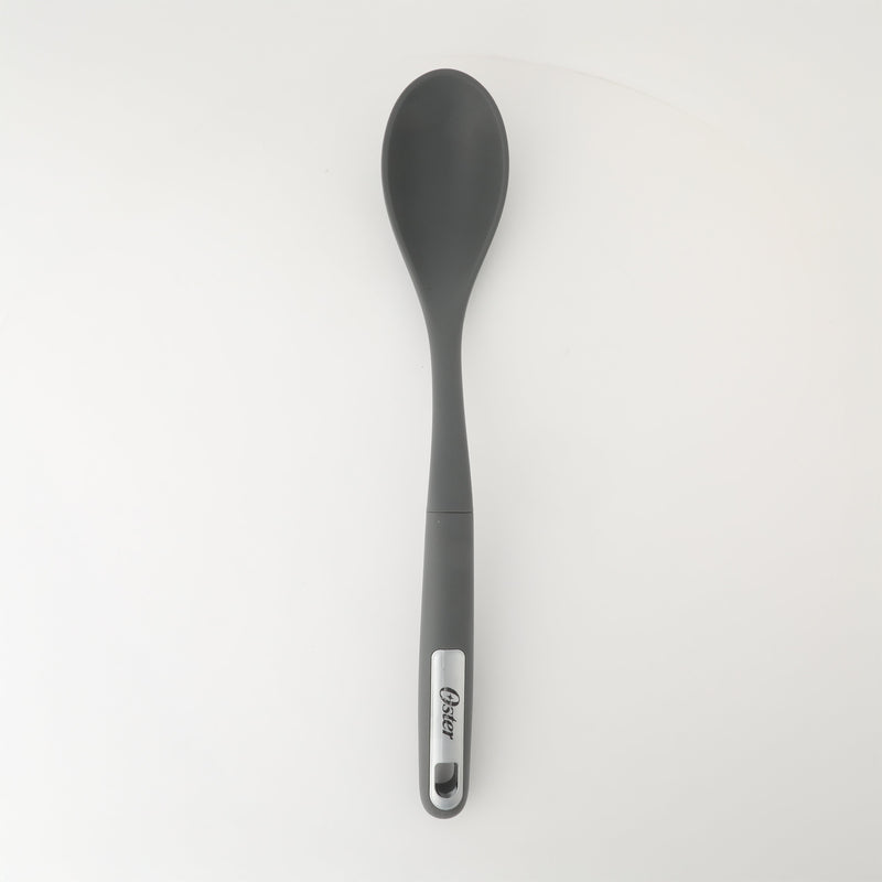 Oster Ridgecrest 2pc 14" Turner & Spoon - Grey - Silicone / Nylon - Tie Card
