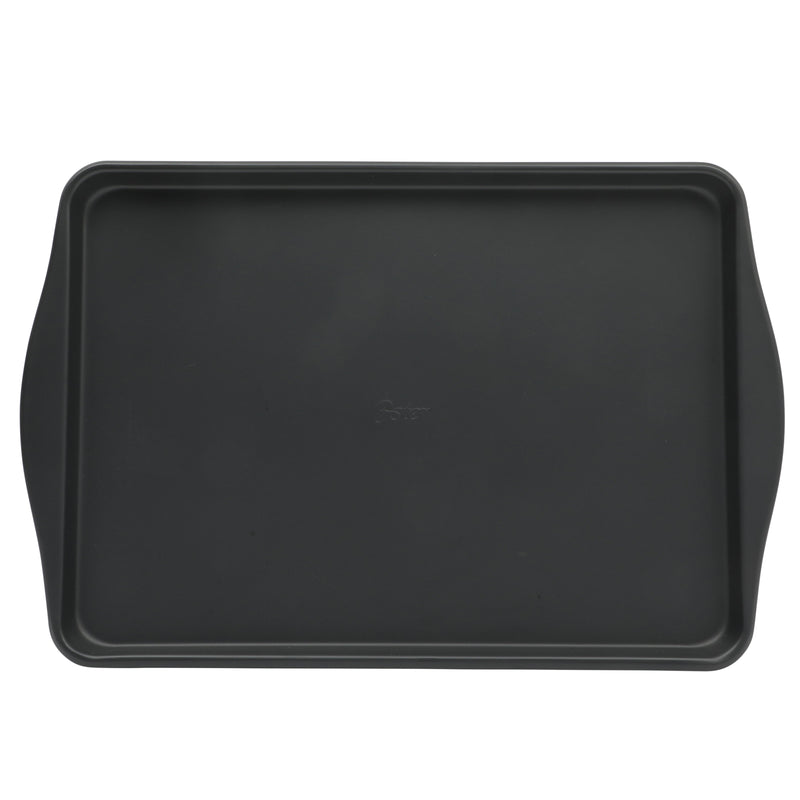 Oster Teston 18" X 13" Carbon Steel Cookie Sheet - Matte Black - Color Label