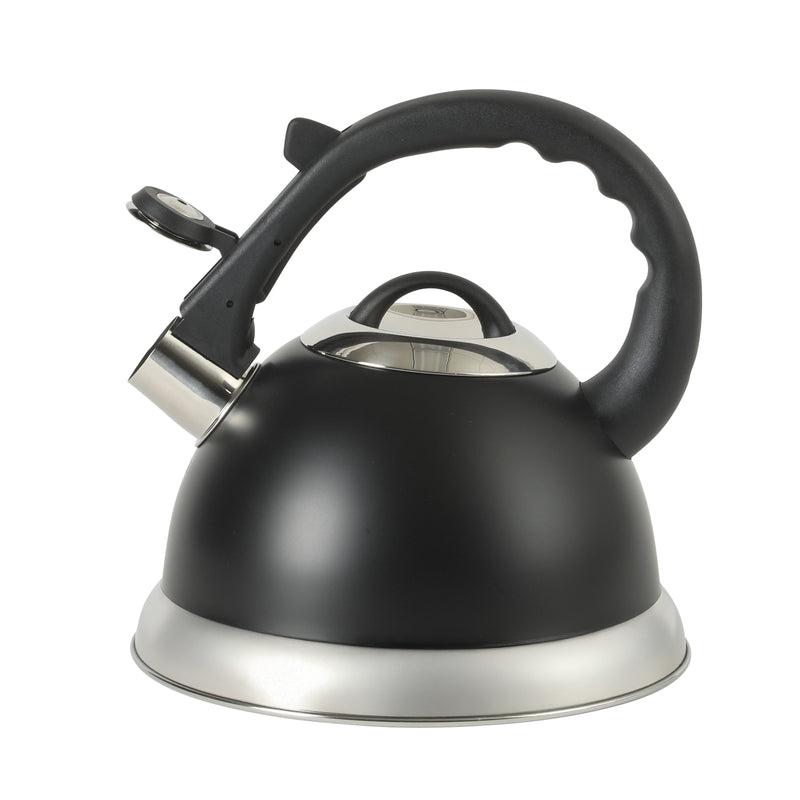 Mr. Coffee Clarefield 2.4qt Stainless Steel Tea Kettle w/ Lid - Gift Box w/ Hang Tag