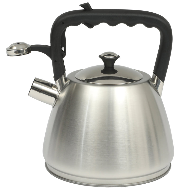 Mr. Coffee Armidale 2.5qt Stainless Steel Tea Kettle - Brushed - Nylon Knob & Handle - Gift Box w/ Hang Tag