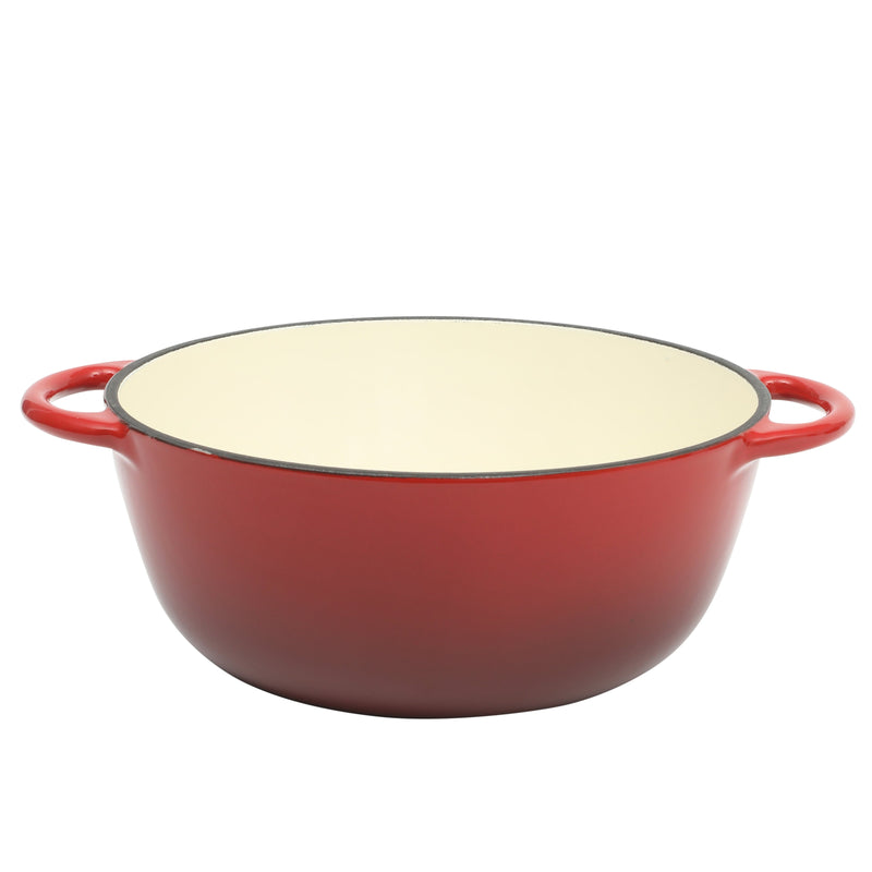 Gibson Home Addlestone 2.65 qt Enamel Cast Iron Dutch Oven w/ Lid - Round - Color Sleeve