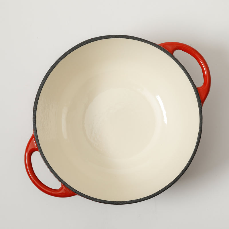 Gibson Home Addlestone 2.65 qt Enamel Cast Iron Dutch Oven w/ Lid - Round - Color Sleeve