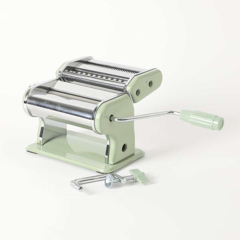Sur la Table Kitchen Essentials Pasta La Vista Stainless Steel Pasta Maker - Juniper - Gift Box w/ Remailer