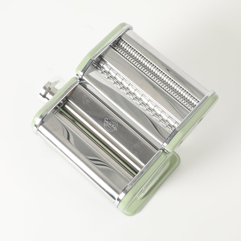 Sur la Table Kitchen Essentials Pasta La Vista Stainless Steel Pasta Maker - Juniper - Gift Box w/ Remailer