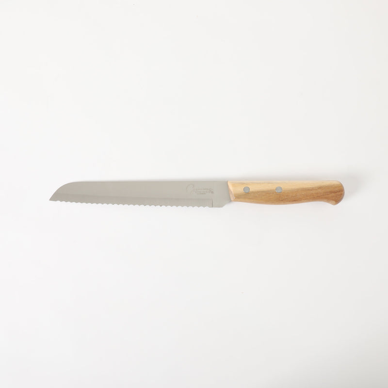 Gibson Elite Gracious Dining Bread Knife w/ Acacia Wood Board - Acacia Handle - Clam Pack w/ Window Box