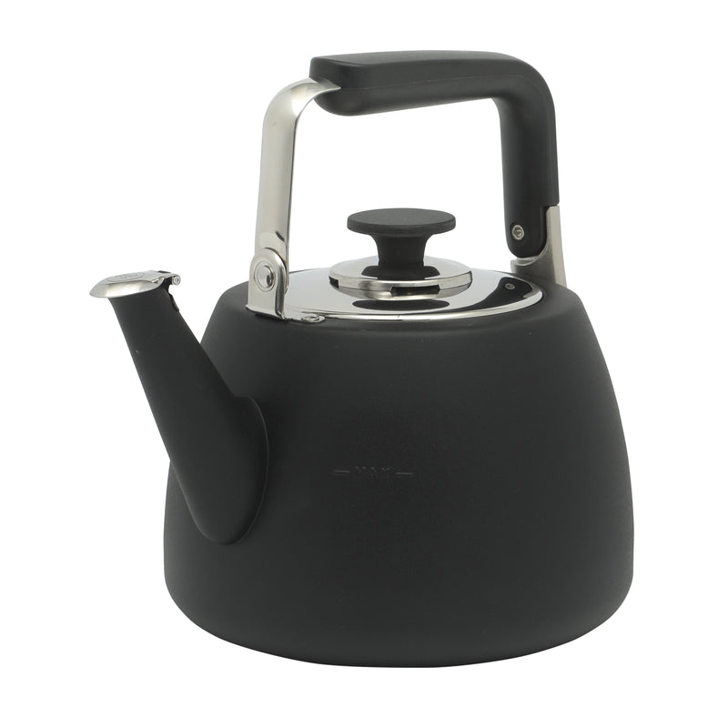 Sur la Table Kitchen Essentials Specialtea 1.9qt Stainless Steel Teakettle - Bakelite Handle & Knob - Gift Box