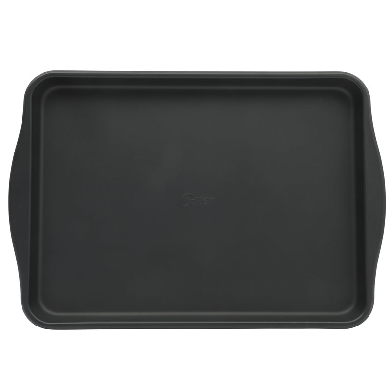 Oster Teston 15" X 10" Carbon Steel Cookie Sheet - Matte Black - Color Label