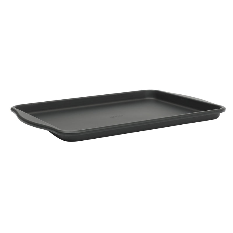 Oster Teston 15" X 10" Carbon Steel Cookie Sheet - Matte Black - Color Label