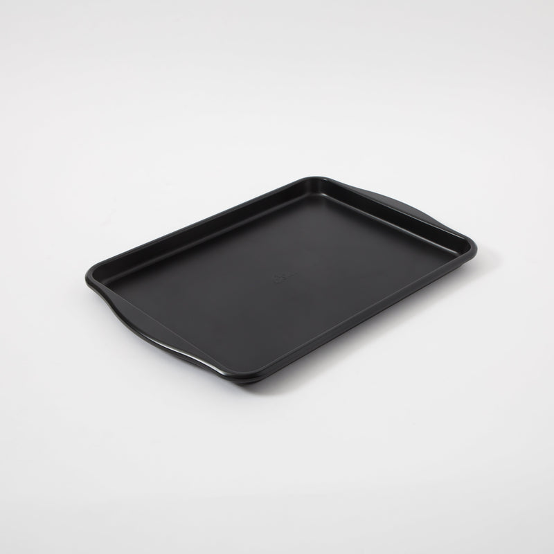 Oster Teston 15" X 10" Carbon Steel Cookie Sheet - Matte Black - Color Label