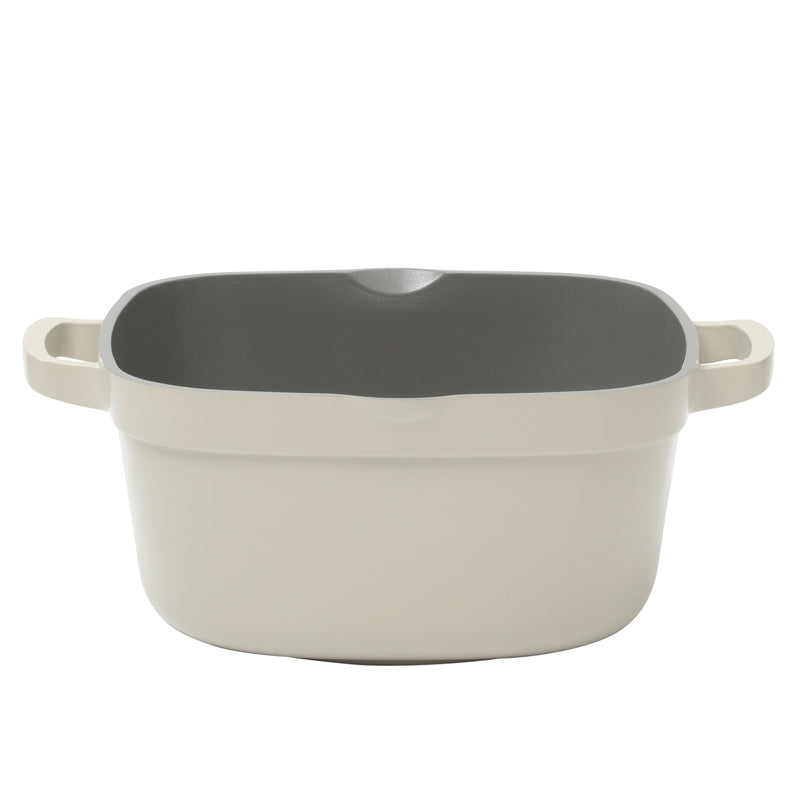 Crock-Pot Northvale 5.2qt Cast Aluminum Dutch Oven w/ Lid - Square - Nonstick Ceramic Interior - Induction - Gift Box w/ Remailer