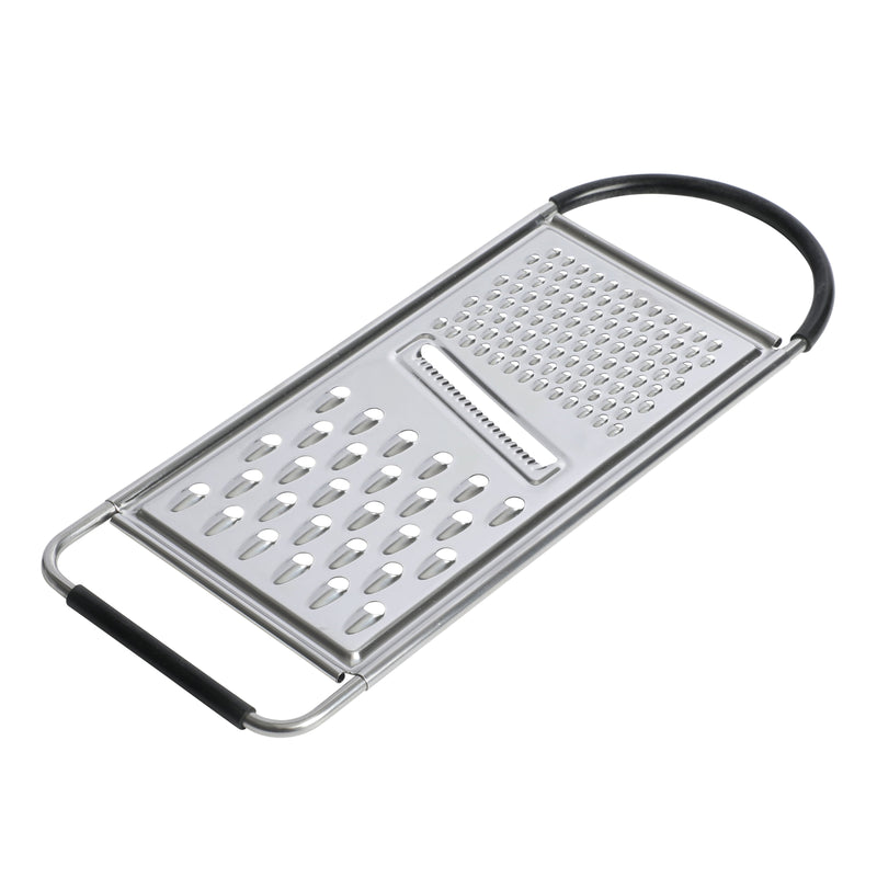 Oster Helmsdale1pc Stainless Steel Flat Grater - Silicone Anti-Slip Handle -Tie Card