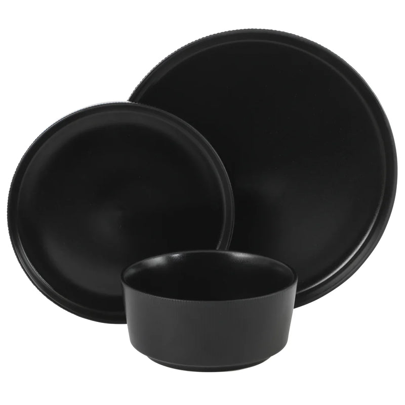 Gibson Home Dempsey Road 12pc Dinnerware Set - Solid Color - Stoneware - GBX