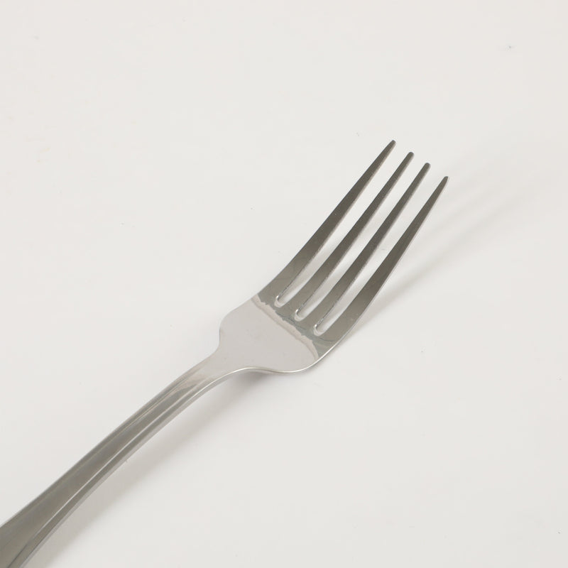 Martha Stewart Alness 10pc Stainless Steel Dinner Fork Set - Mirror Polished - Gift Box (Open Window)