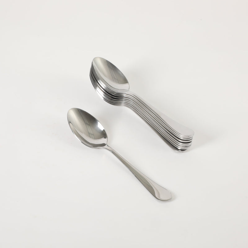 Martha Stewart Alness 10 pc Stainless Steel Teaspoon Set - Gift Box w/ Open Window