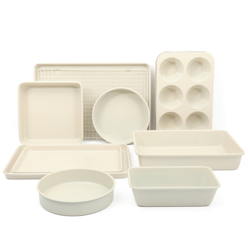 Martha Stewart Gallen 10pc Carbon Steel BakewareSet - Gift Box w/ Remailer