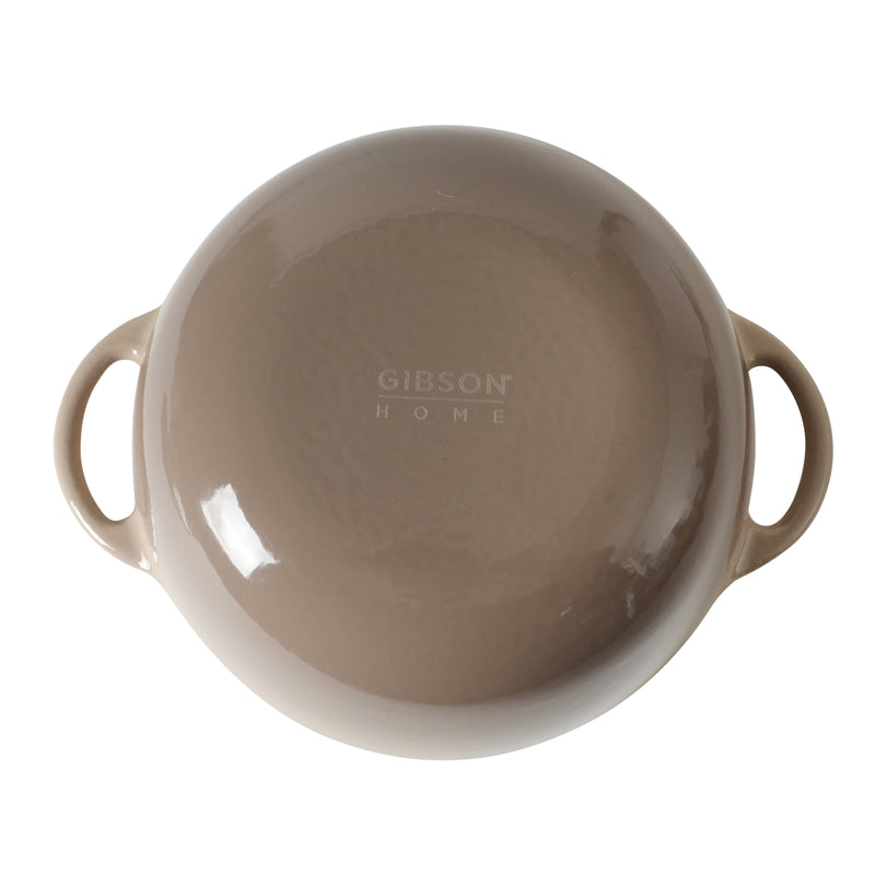 Gibson Home Addlestone 2.65 qt Enamel Cast Iron Dutch Oven w/ Lid - Round - Color Sleeve