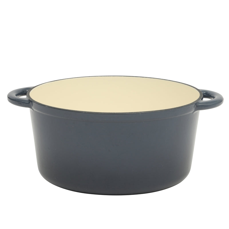Gibson Home Addlestone 7qt Enamel Cast Iron Dutch Oven w/ Lid - Round - Stainless Steel Hollow Knob - Color Sleeve