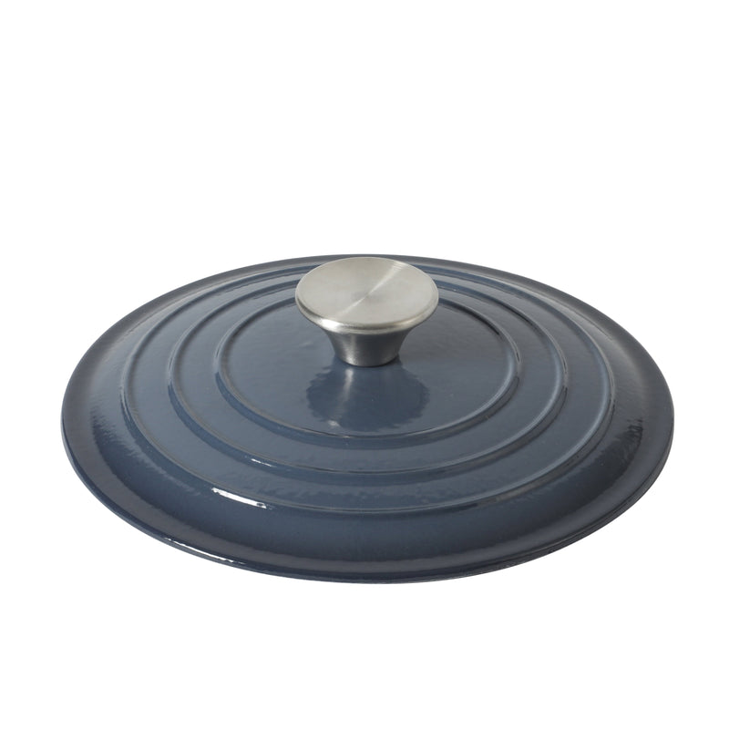 Gibson Home Addlestone 2.65 qt Enamel Cast Iron Dutch Oven w/ Lid - Round - Color Sleeve